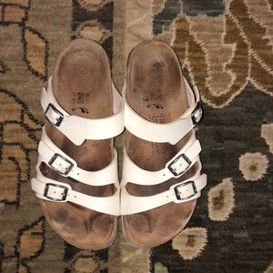 Women’s White Birkenstock Leather 38